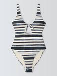 Купальник Antibes с вырезом keyhole John Lewis, Stripe - фото 4