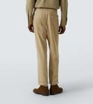 Твиловые прямые брюки Tom Ford, Khaky - фото 4