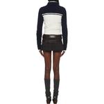 Кашемировый свитер женский белый Miu Miu - фото 3