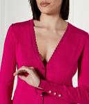 Свитер Liu Jo Regular Fit, фуксия - фото 4