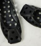 Балетки из перфорированной кожи Alaïa, нуар - фото 5