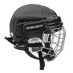 BAUER Детский хоккейный шлем Reakt 100, защитная экипировка для юных хоккеистов, темно-синий - фото 3