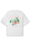 Футболка FAVELA MELON UNISEX, White/Off-White - фото 4