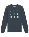 Свитер Watapparel Sweatshirt Moonphases, антрацит - фото