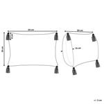 Декоративная подушка Beliani, бордовый - фото 4