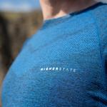 Спортивный топ Higher State Seamfree Running, синий - фото 6