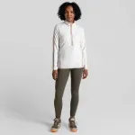 Флис Craghoppers CO2 Renu II half zip, белый - фото 6