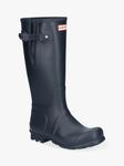 Сапоги мужские Hunter Original регулируемые по бокам, темно-синий - фото 2