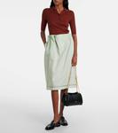 Кожаная сумка через плечо tumulte Prada, Black - фото 5