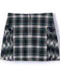 Школьная форма для девочек, детская юбка в клетку со складками по бокам выше колена Lands' End - фото 2