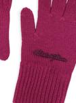 Dolce & Gabbana Kids шерстяные перчатки с вышитым логотипом, розовый - фото 2