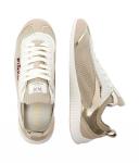 Кроссовки Pinko Reby 03 с элементами кожи, бежевый - фото 4