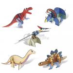 Авеню Мандарин, 3D пазл, Дино Avenue Mandarine - фото 3