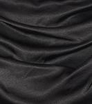 Мини-платье из атласа с рюшами Matériel Tbilisi, черный - фото 4