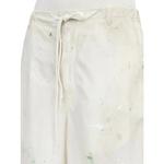 MM6 Maison Margiela Брюки-багги 'Off White' - фото 6