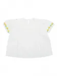 Блузка с вышивкой Stella Mccartney Kids, белый - фото 2