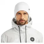 Шапка Siroko Snowflake, белый - фото 2