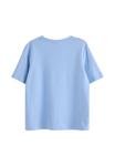 Футболка Lindex Basic T-shirt, Dusty Blue/Blue - фото 5