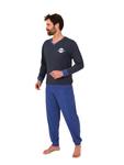 Пижама NORMANN, синий - фото 2