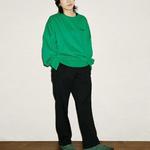 Свитшот унисекс зеленый Vans, зеленый - фото 10