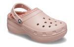 Сандалии classic lined clog 'pink' Crocs, розовый - фото 3