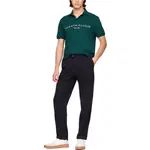 Мужская поло Tommy Hilfiger, зеленый - фото 4