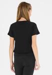 Футболка ashtyn в стильном укороченном дизайне Les' Arcs, черный - фото 3