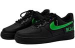 Обувь для скейтбординга Nike Air Force 1 унисекс, Black - фото 3