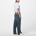 Джинсы мужские Louis Vuitton, синий - фото 3