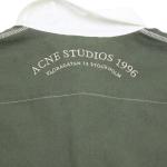 Поло с принтом Acne Studios, зеленый - фото 6