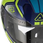 Шлем Acerbis x-way graphic, Blue/Yellow - фото 3