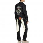 Джинсы мужские черные Evisu, черный - фото 5