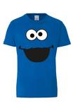 Футболка Logoshirt Krümelmonster Cookie Monster, синий - фото