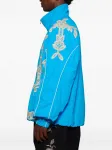 Жакет с вышивкой Bluemarble, синий - фото 4