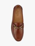Роан кожаные слипоны лоферы Jones Bootmaker, Chestnut - фото 4