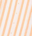 Рубашка из хлопка и льна в полоску со звездами Morley, оранжевый - фото 2