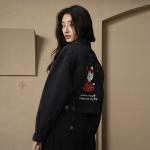 Джинсовая куртка унисекс черный Palladium - фото 3