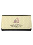 Кошелек Mr. & Mrs. Panda, желтый пастельный - фото
