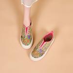 Кроссовки Joy&Mario Skateboarding Shoes Women's Low-top, бежевый - фото 9