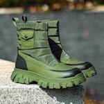 Зимние ботинки мужские Fairwhale, зеленый - фото 16