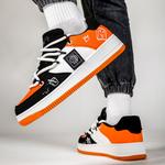 Кроссовки JEANSWEST Skateboarding Shoes Unisex Low-top, белый/синий - фото 47