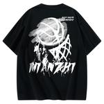 Футболка унисекс хлопковая белая черная - фото 10