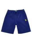 Вышитые бермуды Kenzo Kids, синий - фото