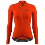 Джерси с длинным рукавом Etxeondo Alda Thermo, оранжевый - фото