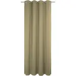 Шторa Newbury с люверсами, 1 шт. Wirth, Schlamm - фото