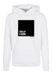 Пуловер F4NT4STIC Basic Hoodie SELF CARE HOODIE, белый - фото