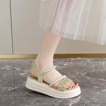 Пляжные сандалии женские Bull Charm, бежевый - фото 7