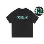 Футболка унисекс с эмодзи, белая с вышивкой пламени - фото 4