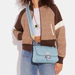 COACH Мягкая таби через плечо - фото 9