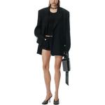 Блейзер с логотипом Alexander Wang, черный - фото 4